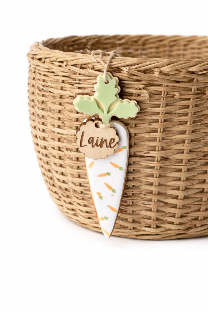 Easter Carrot tag | Easter Basket Tag