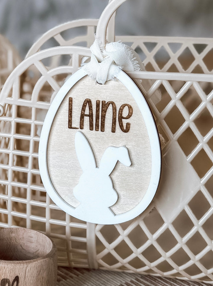Easter Jelly Basket | Easter Personalised Tag