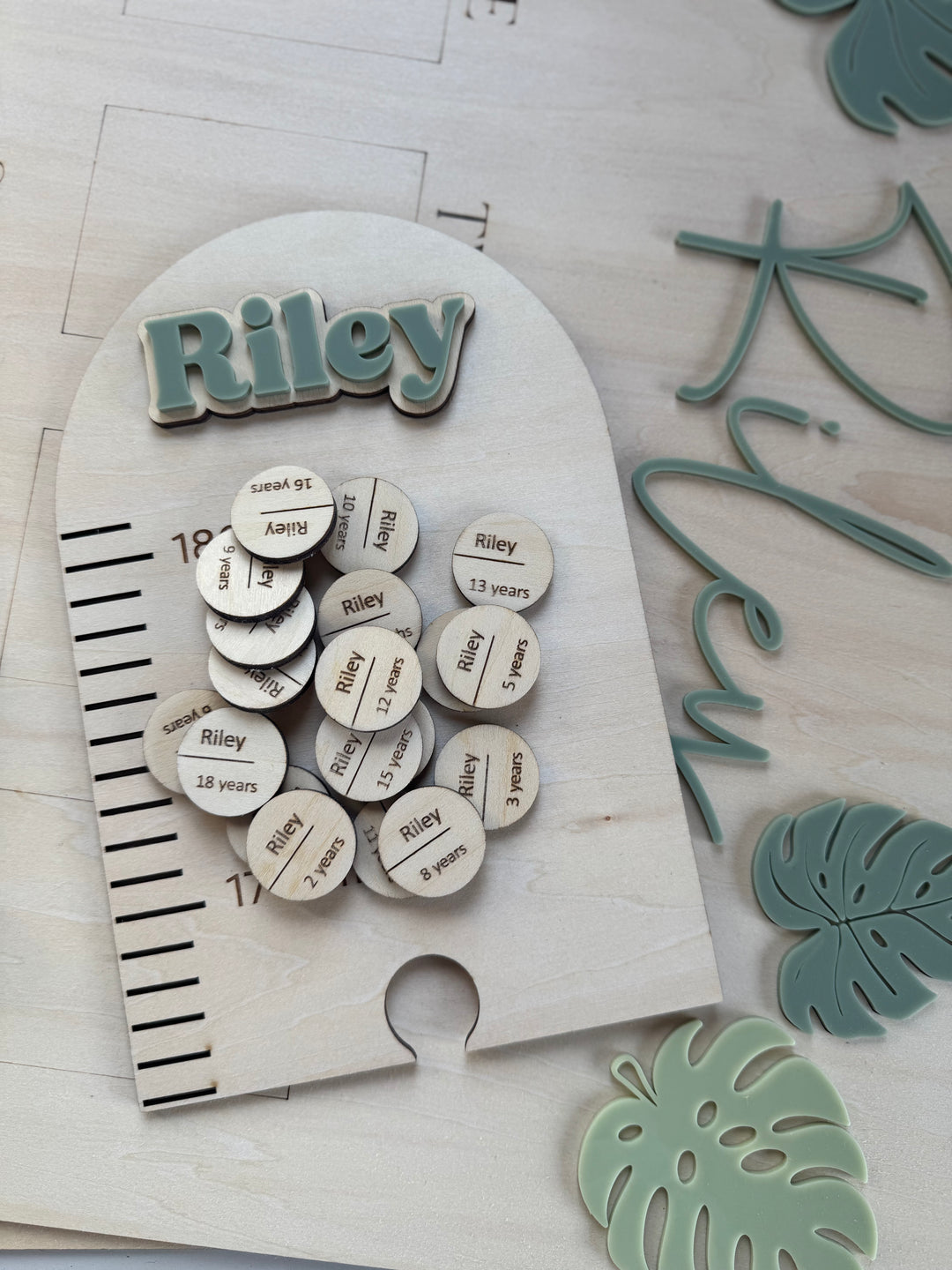 Personalised Height Chart | Height Markers