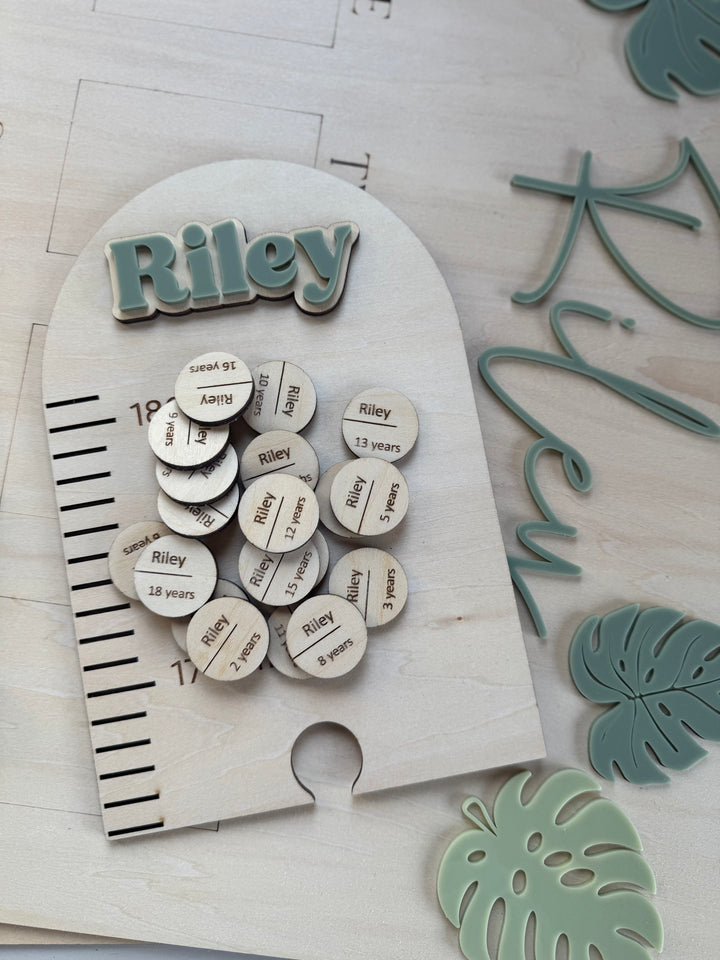 Personalised Height Chart | Height Markers