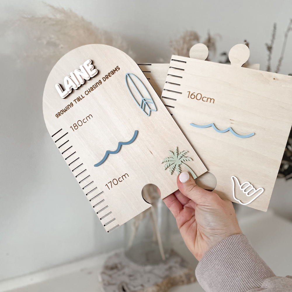Personalised Growth Charts Ocean theme