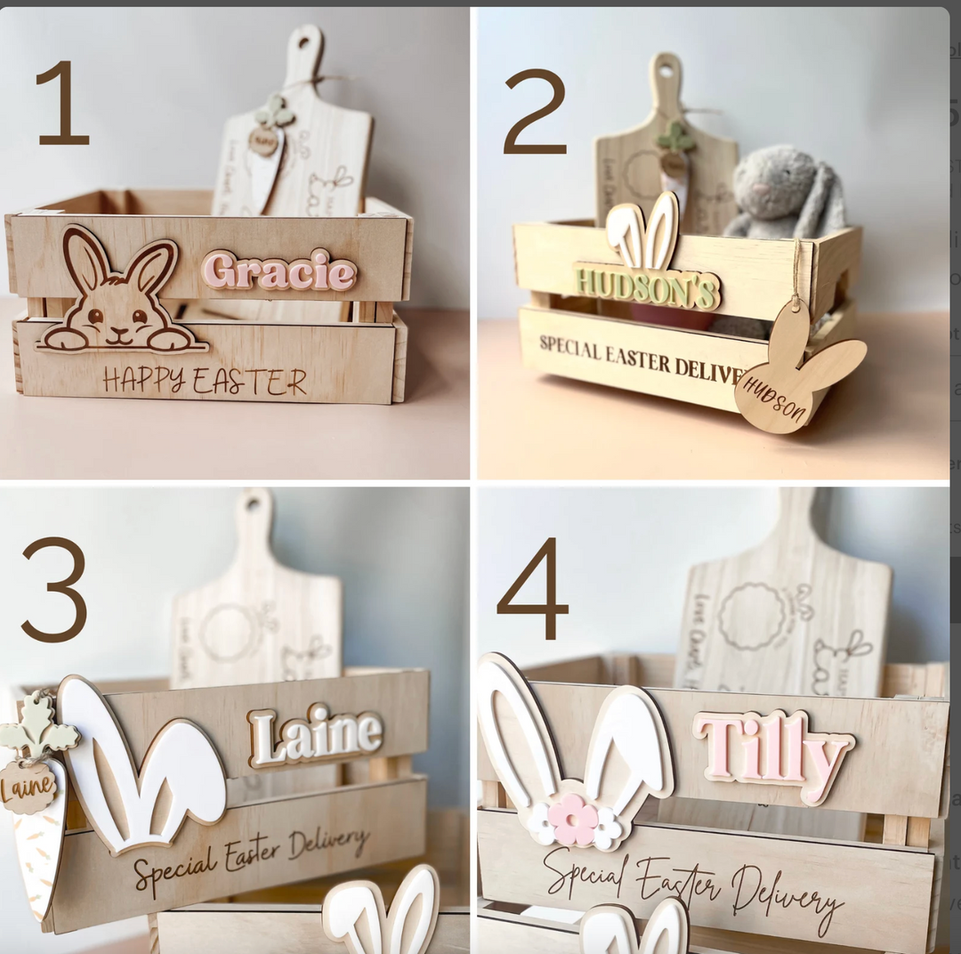 Personalised Easter Crate