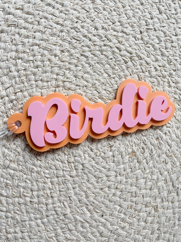 Acrylic Bag Tags