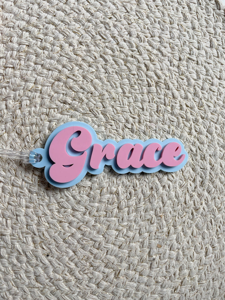 Acrylic Bag Tags