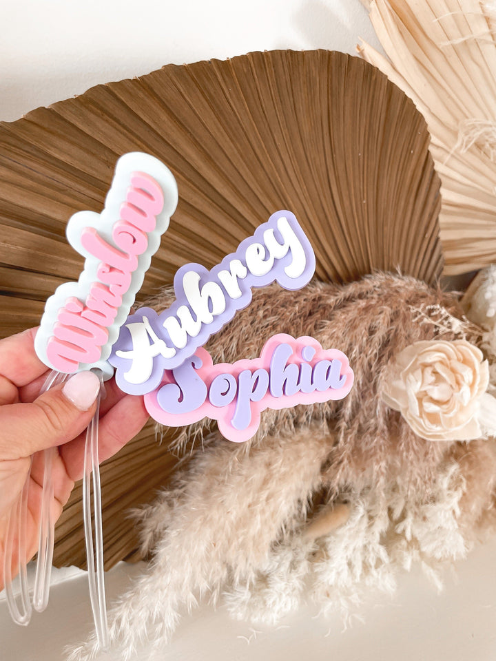 Acrylic Bag Tags