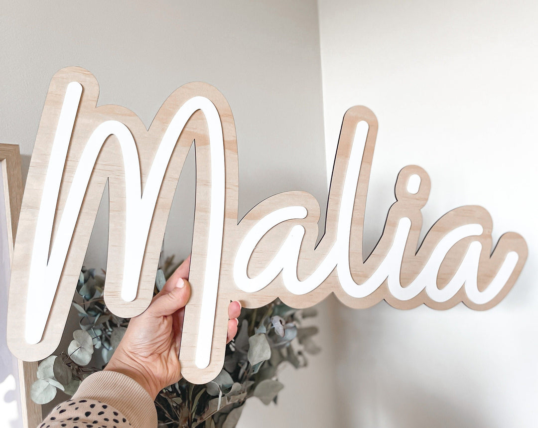 Kids name sign