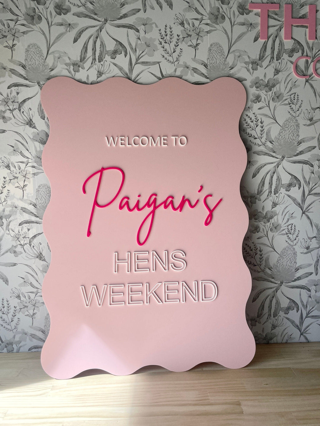 Acrylic Wave Sign | Wave Signage | Wave Sign