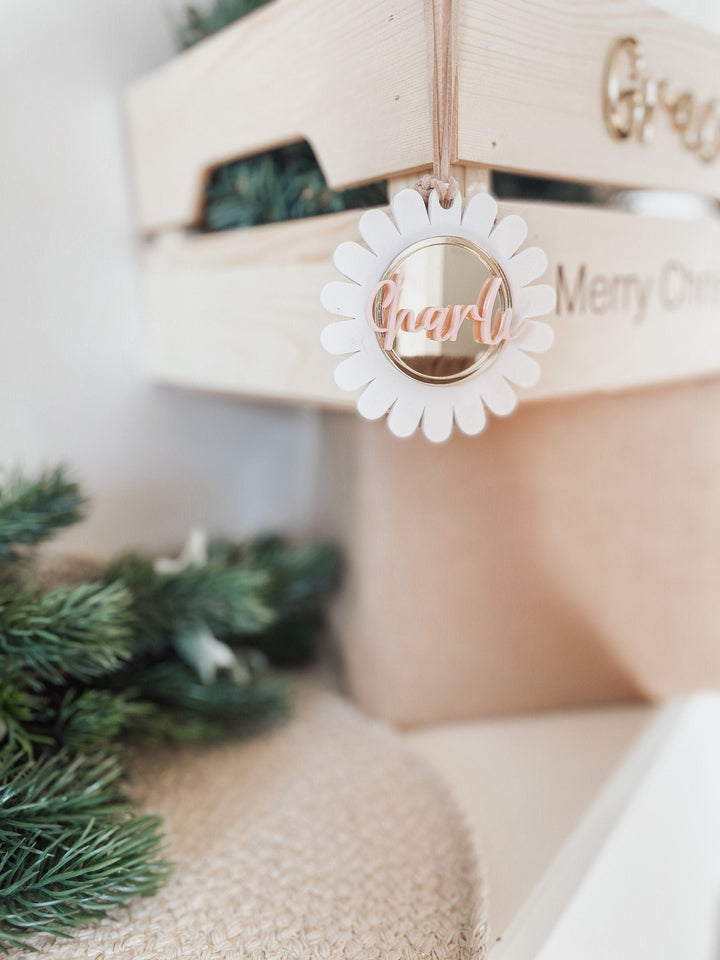 Personalised Daisy Ornament | Christmas Ornament | Daisy Flower