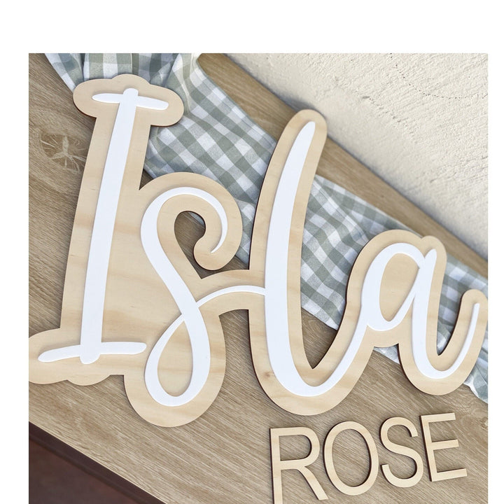 Kids name sign | Wall Plaque   | Wooden name Plaque