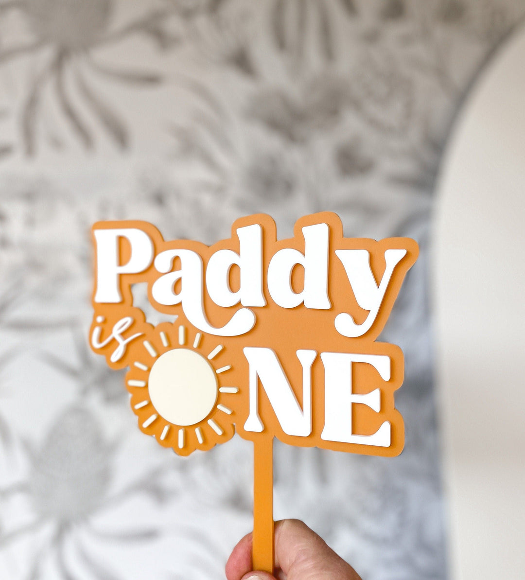 Here Comes the sun Cake topper