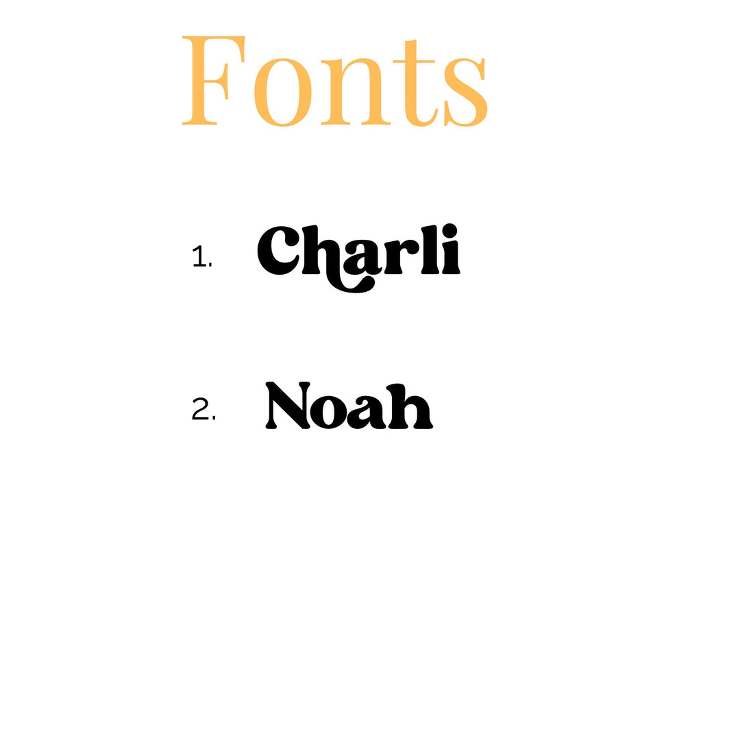 Name Plaque add ons | First day of