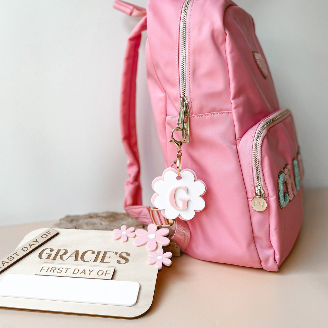 Acrylic Bag Tags | 3D bag tag | Daisy Bagatag