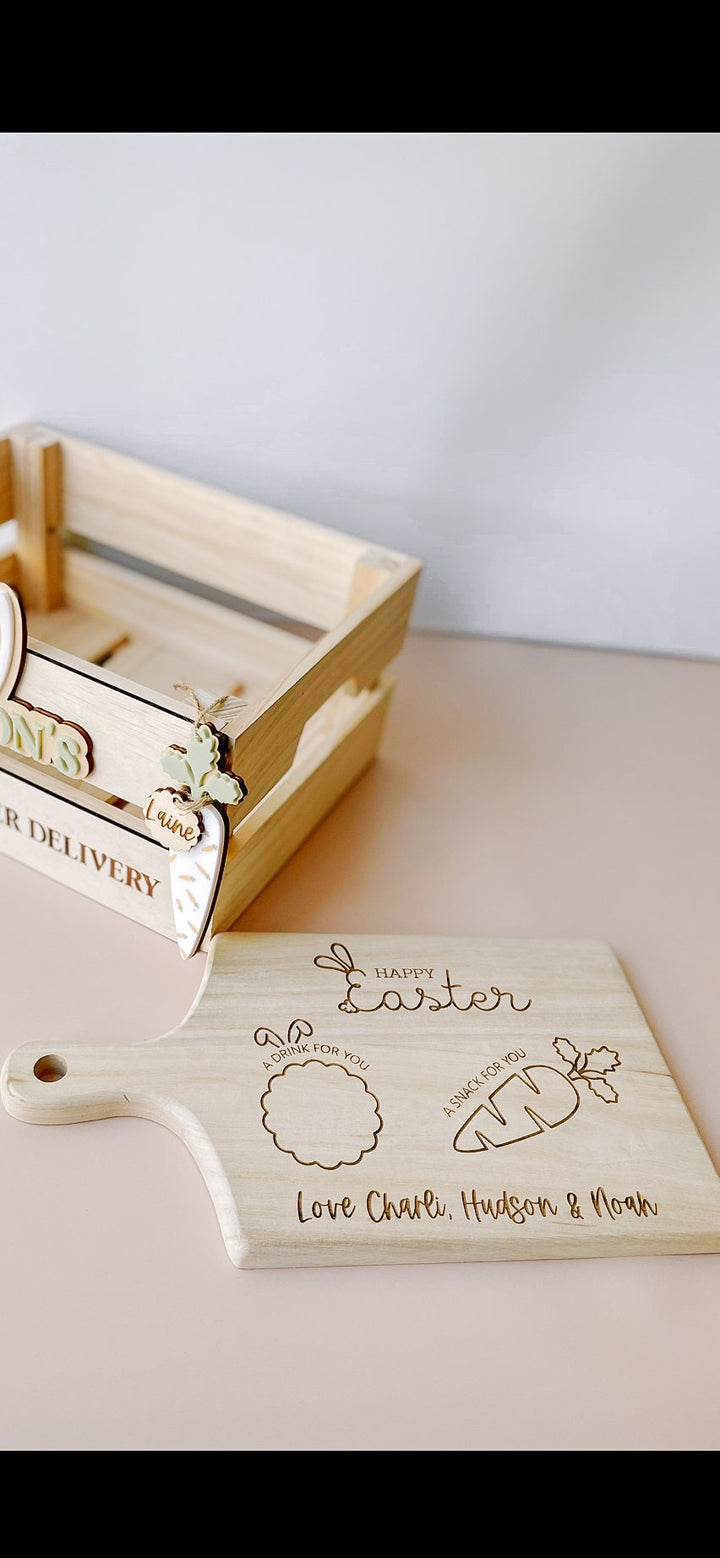 Easter Bunny Tray | Personalised Snack Tray