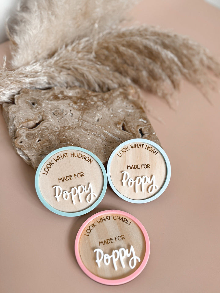 Look what I made Fridge Magnet | Father's Day Keepsake