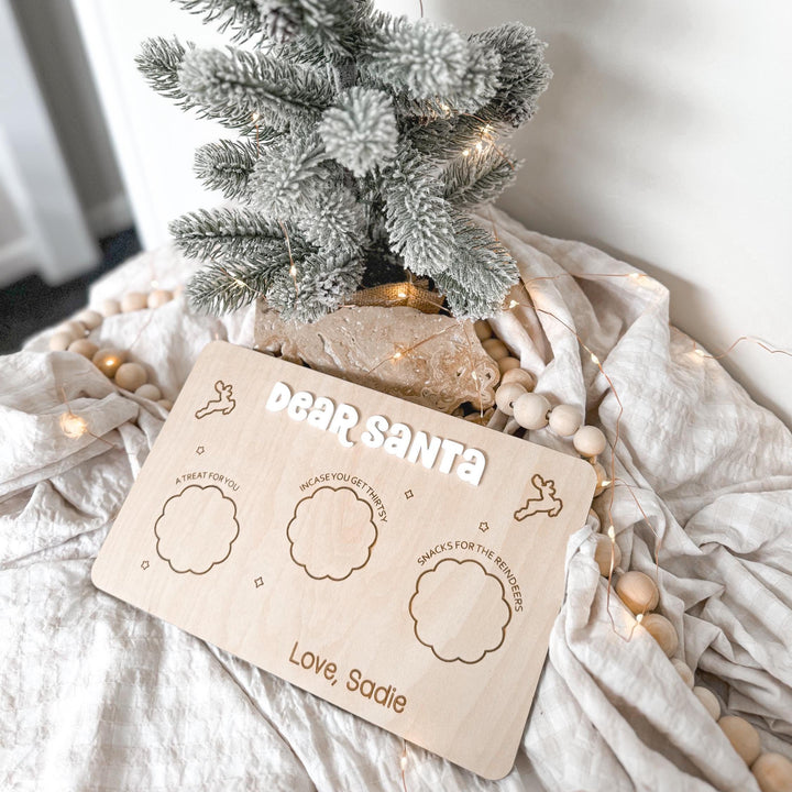 Santa Snack Tray | Santa Treat Tray | Reindeers Treat Tray