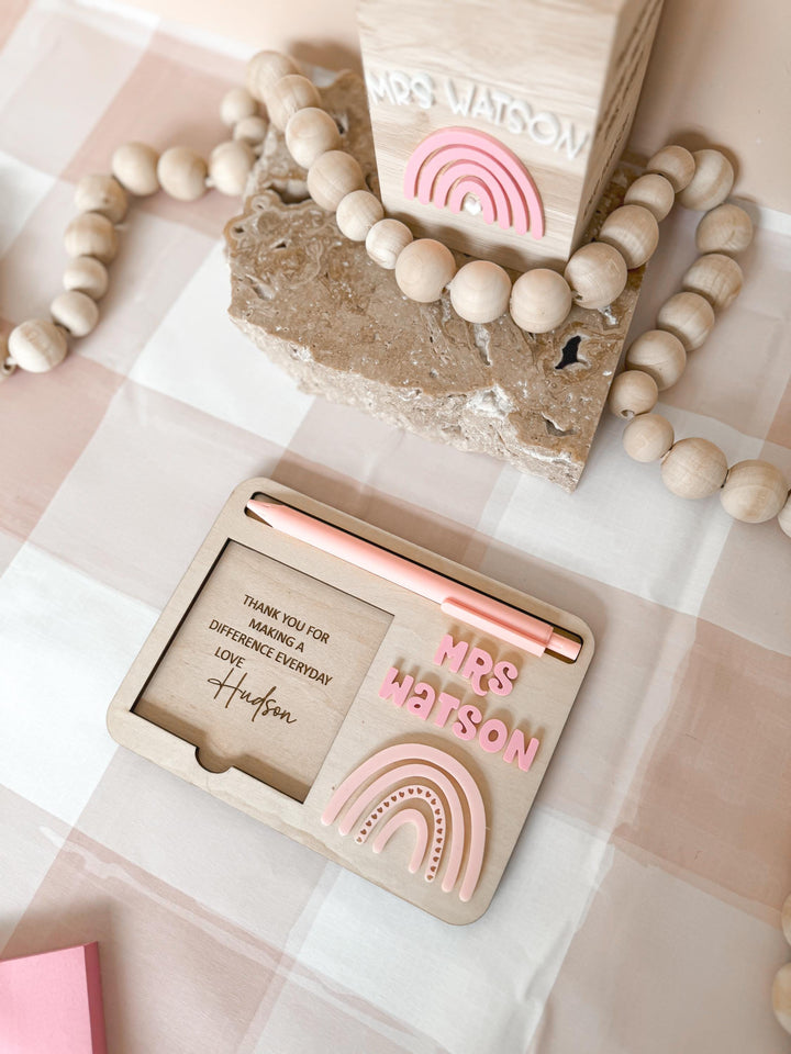 Personalised Sticky Note Holders