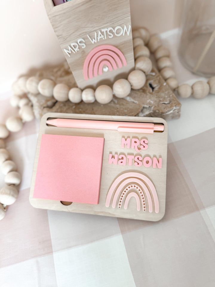 Personalised Sticky Note Holders