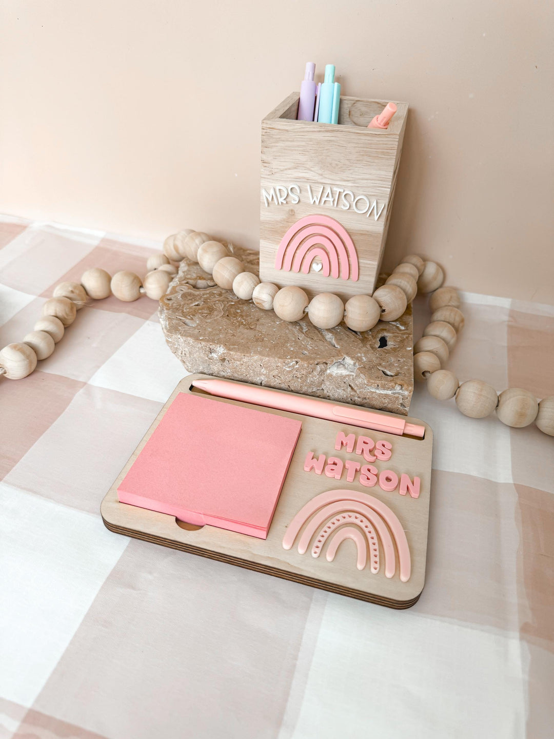 Personalised Sticky Note Holders