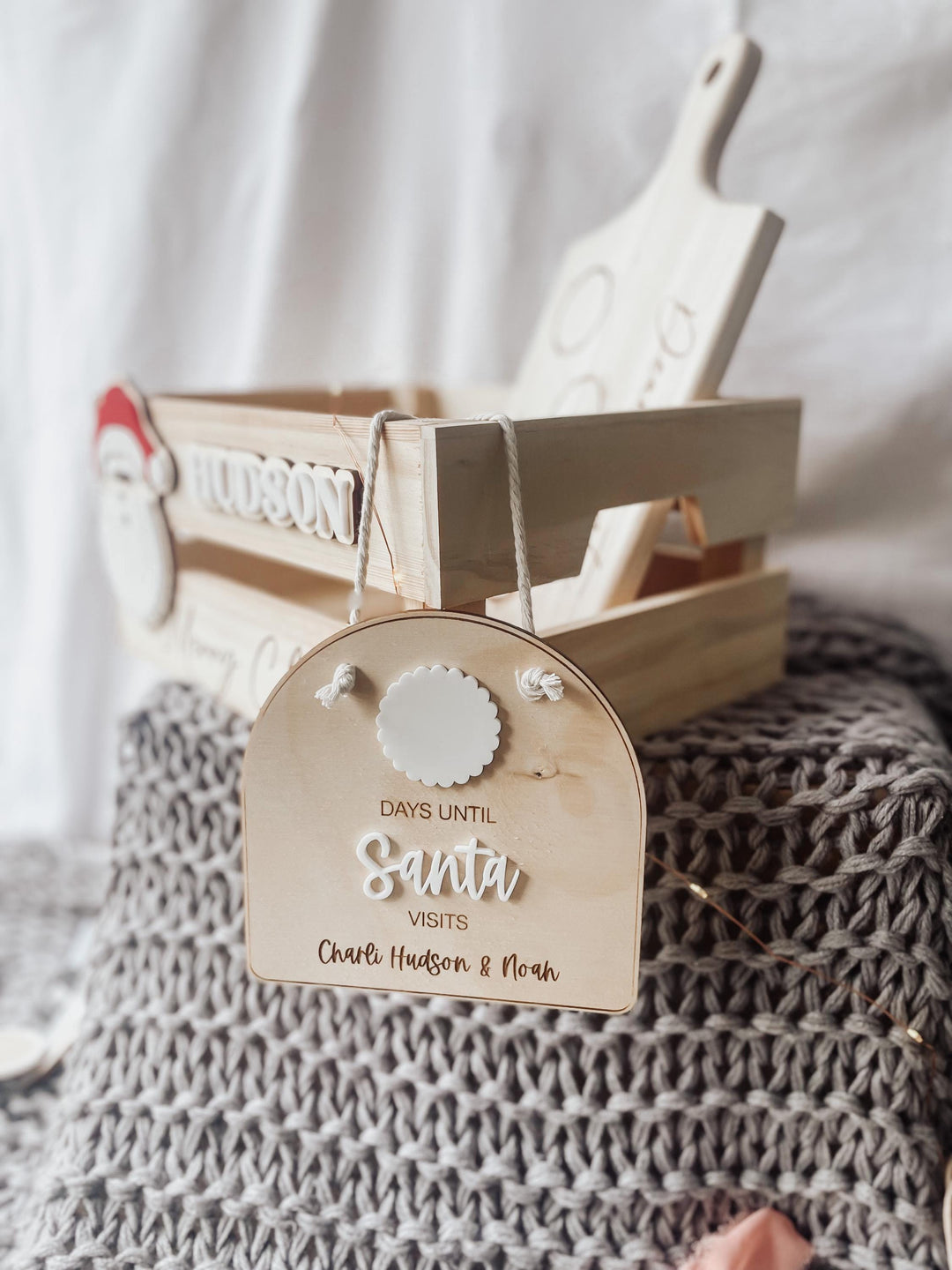Santa countdown | personalised Christmas countdown
