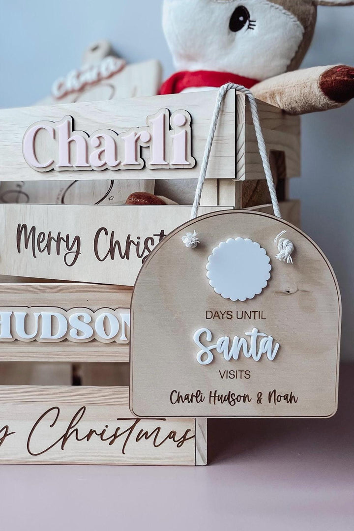 Santa countdown | personalised Christmas countdown
