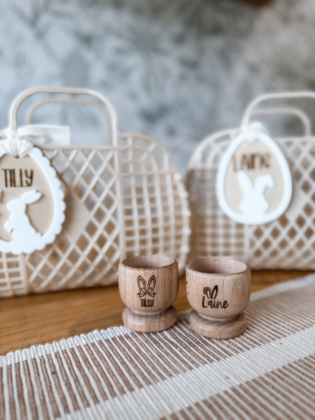 Easter Jelly Basket | Easter Personalised Tag